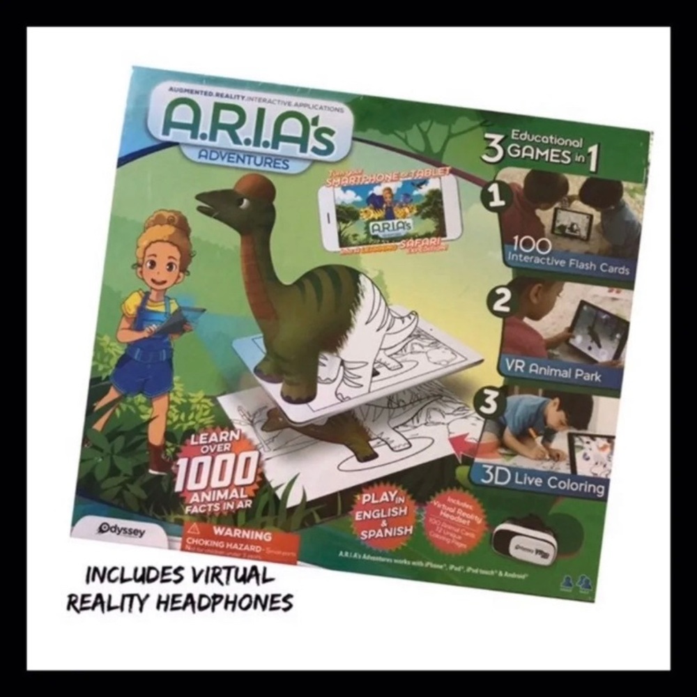 A.R.I.A. Adventures Education System NIB TOY2
